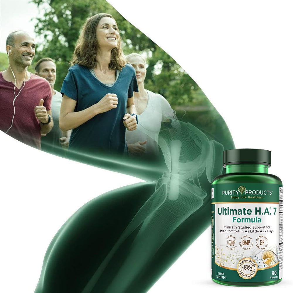 Joint-supporting ingredients: Hydrolyzed Type II Collagen, Hyaluronic Acid, Chondroitin Sulfate