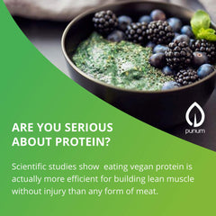 Gluten-free and non-GMO labeling on Purium bottle