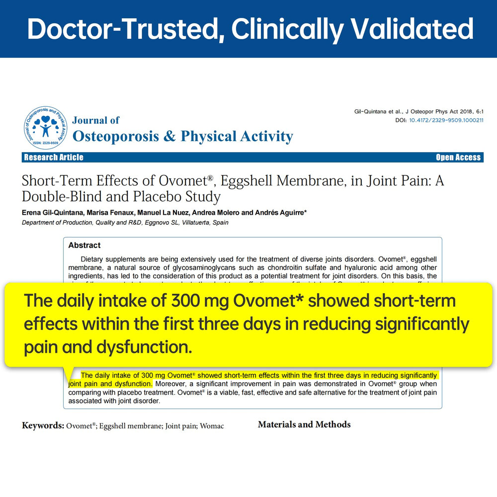 Purmeo OVOMET packaging and bottle on white background