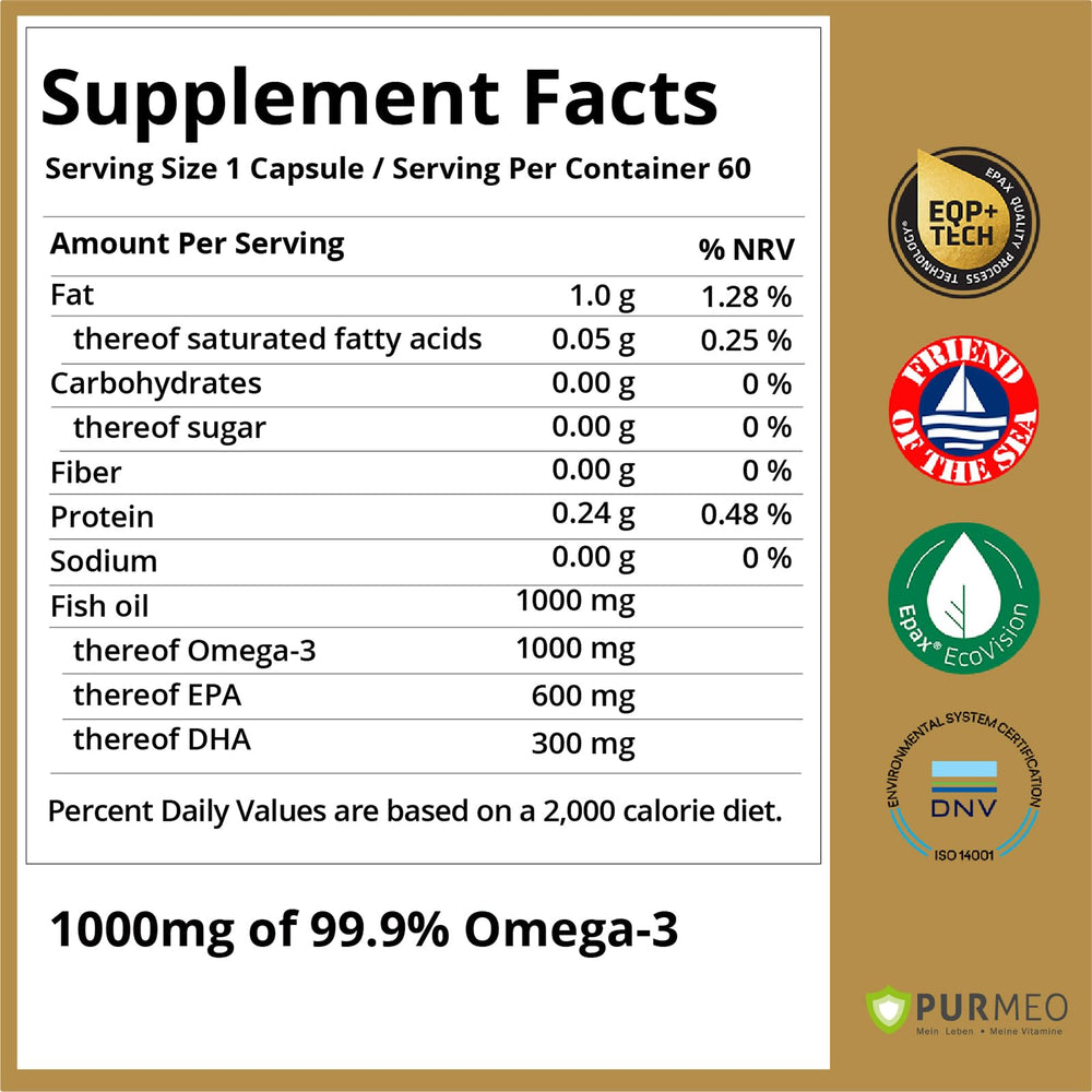Health benefits: heart, brain, eyes, joints, and immune support