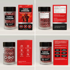 PureNutra Turkesterone daily use ritual on table promotes easy routine.