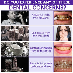 Bright, refreshed smile after use