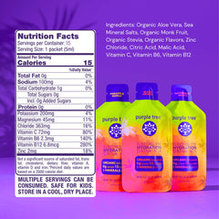 purple tree electrolyte packets pina colada flavor tropical refreshment