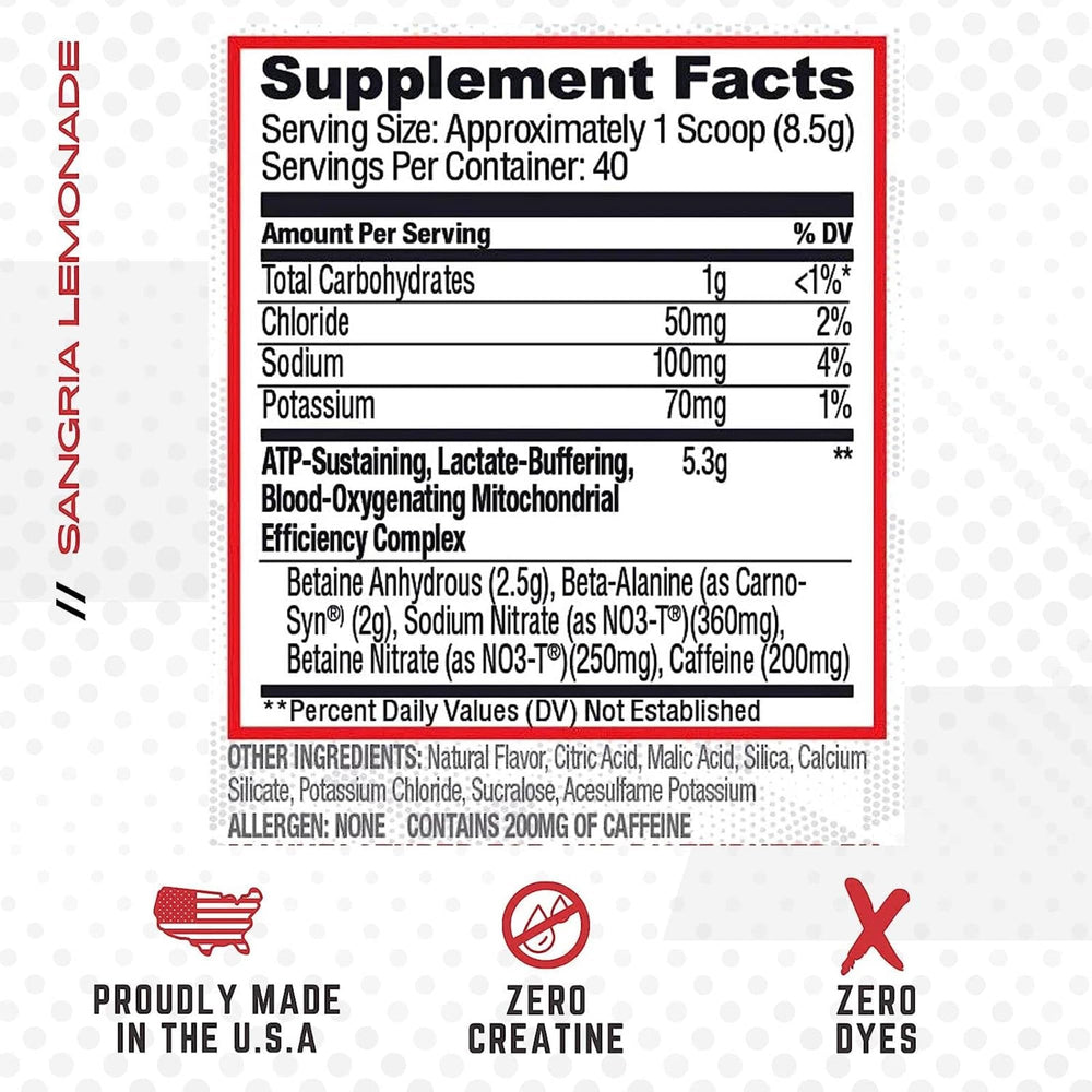 Purus Labs CONDENSE label closeup shows 10x NOX content.