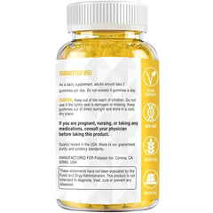 Gummy close-up highlighting mango flavor