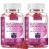 Putaojun Glucosamine Chondroitin Gummies bottle on white background