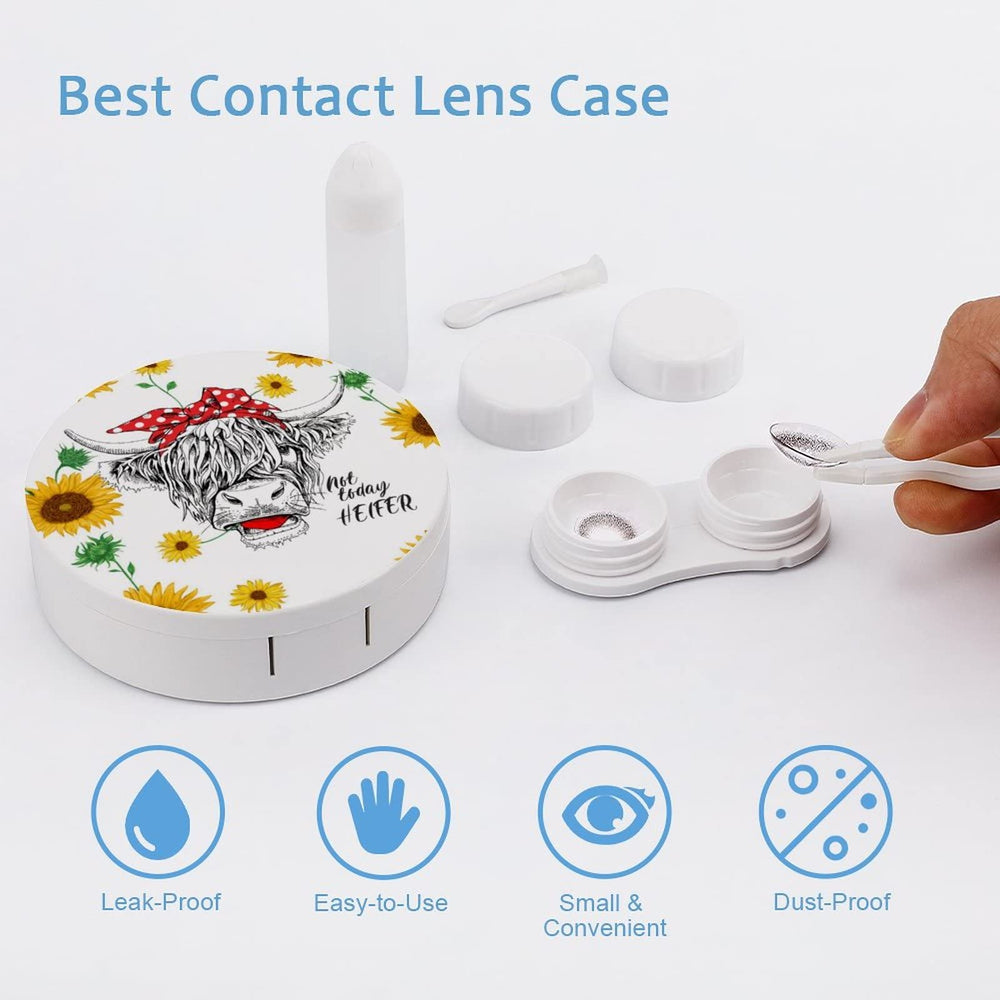 PutDiDi Cow Sunflower Heifer lens solution bottle