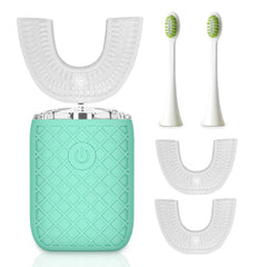PVOGRT U-shaped electric toothbrush with silicone brush heads