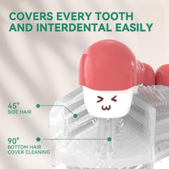 Rechargeable PVOGRT electric toothbrush with charging cable