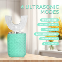 Safe silicone material brush head for gentle brushing