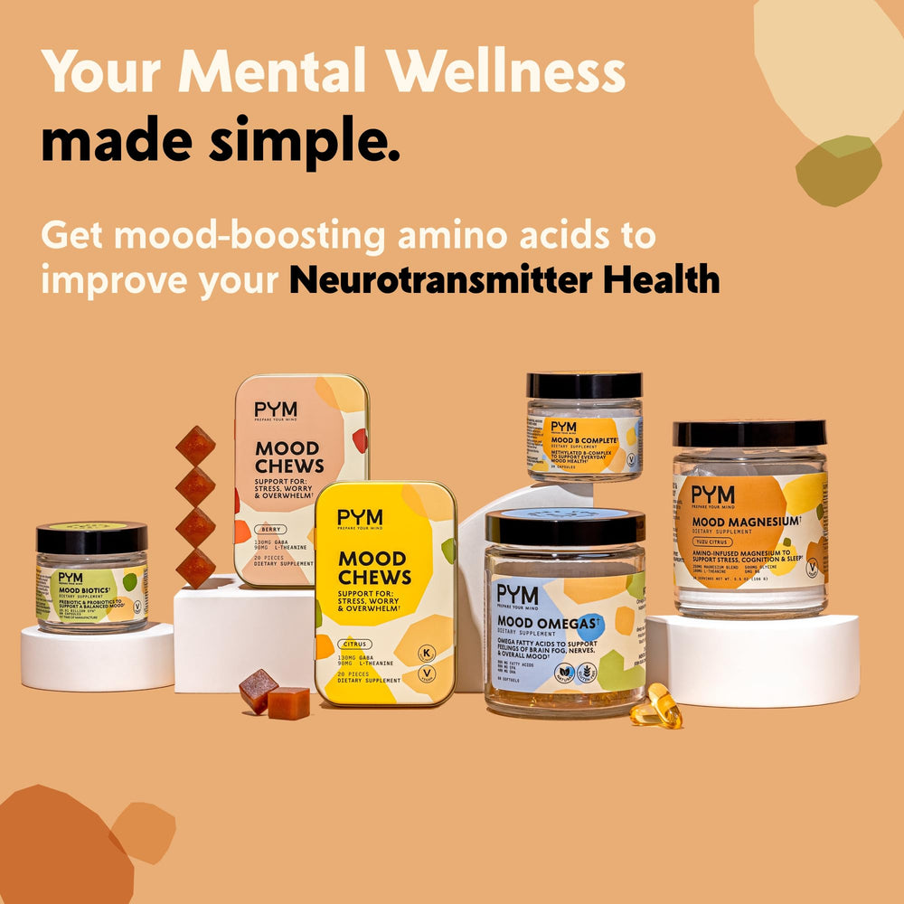 PYM Attention Chews mixed berry flavor package