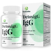 Pyralvexithon IgG supplement bottle front label
