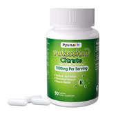 Front view of PYUNAFIT Potassium 1000mg bottle