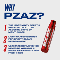 Pzaz Breath Spray packaging