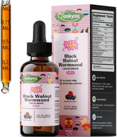 Q'ankyaq kid detox drops bottle for gentle daily detox support