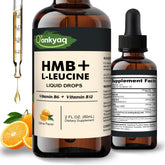Q'ankyaq Leucine HMB liquid supplement bottle front label