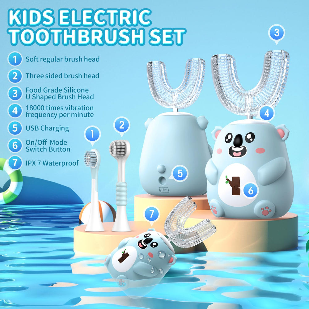 IPX7 waterproof rating with the toothbrush