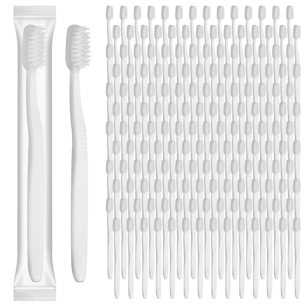 Portable toothbrush for travel and guests