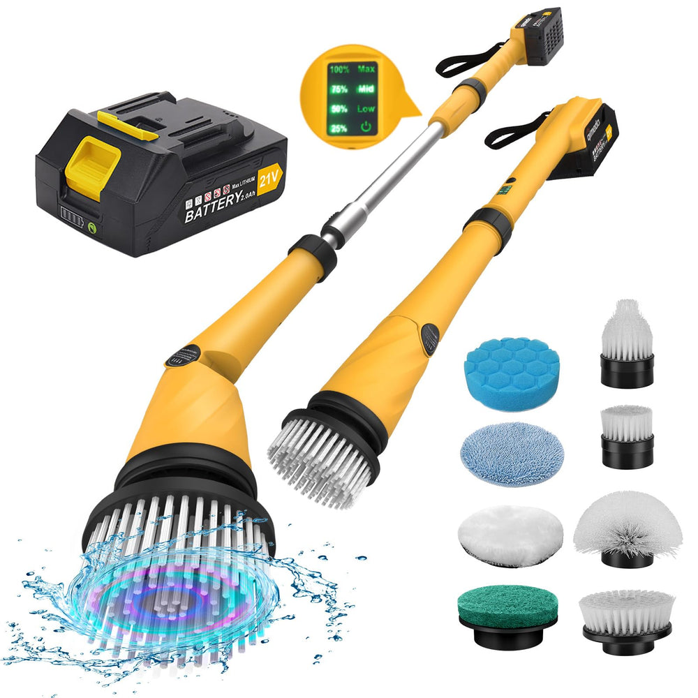 IPX7 waterproof design for durable cleaning