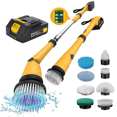 IPX7 waterproof design for durable cleaning