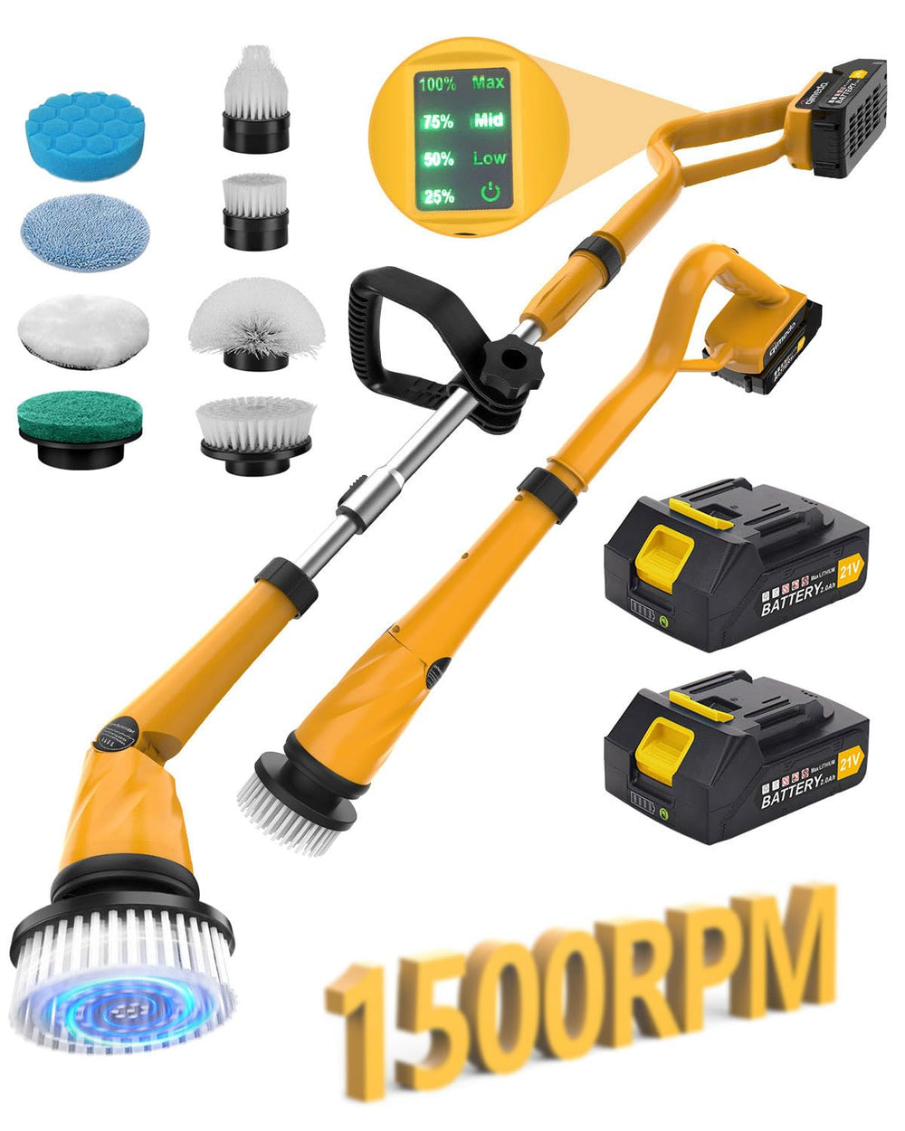 IPX7 waterproof seal on the brush head