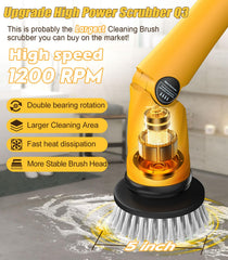 Soft bristle replacement brush head