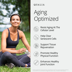 Qualia Senolytic 1 month supply packaging
