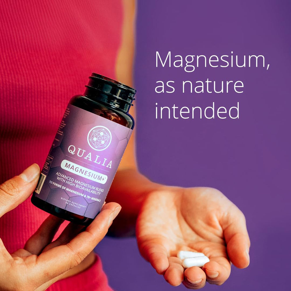 Lifestyle image of relaxed mood and exercise recovery with Qualia Magnesium+