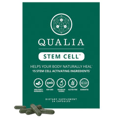 Qualia Stem Cell bottle with label