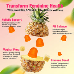 Close-up of pineapple-flavored Gummies