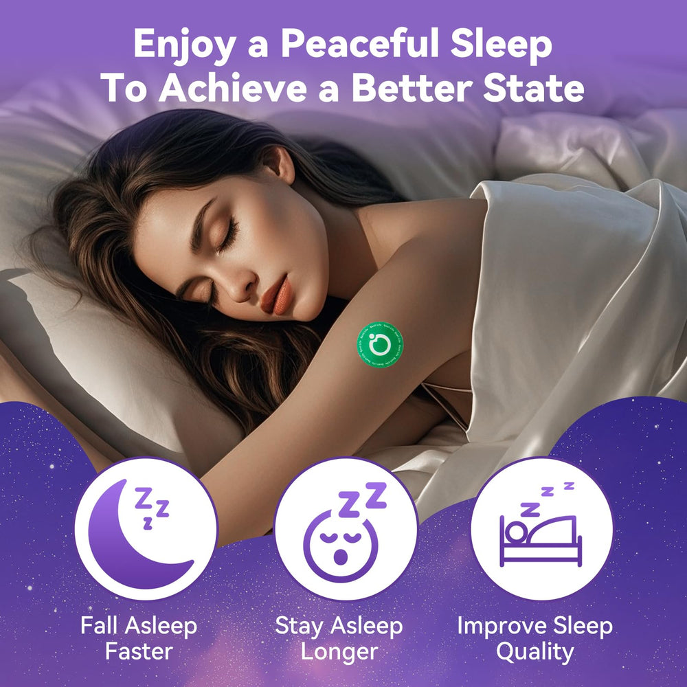 Travel-friendly compact sleep patch packaging