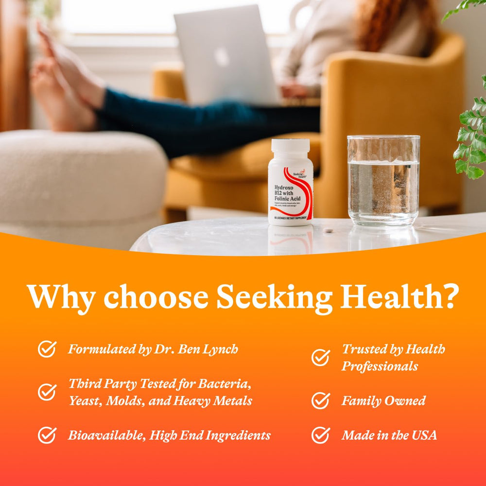 Quality and safety packaging process for Seeking Health product