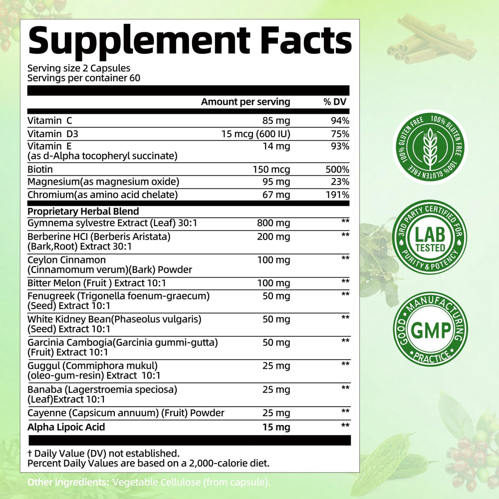 Quality-assured Gymnema Sylvestre supplement