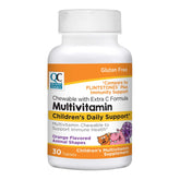 Quality Choice Children's Multivitamin Orange Chewables bottle front view