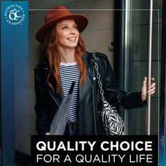 Side view of Quality Choice Magnesium Citrate bottle