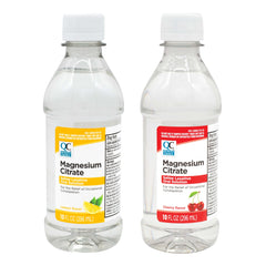 Quality Choice Magnesium Citrate lemon flavor bottle, 10 oz