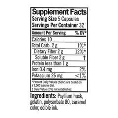 Quality Choice fiber capsules label and packaging