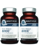 Hero image: Quality of Life AHCC Kinoko Platinum 750 mg Immune Support 2-pack