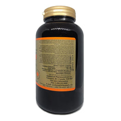 QualityLab Albumin Gold 1500 mg bottle back label with supplement facts