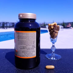 QualityLab Albumin Gold 1500 mg 200 capsules bottle product image
