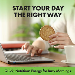 Hemp protein powder beside QUANTM LIFE cookie mix