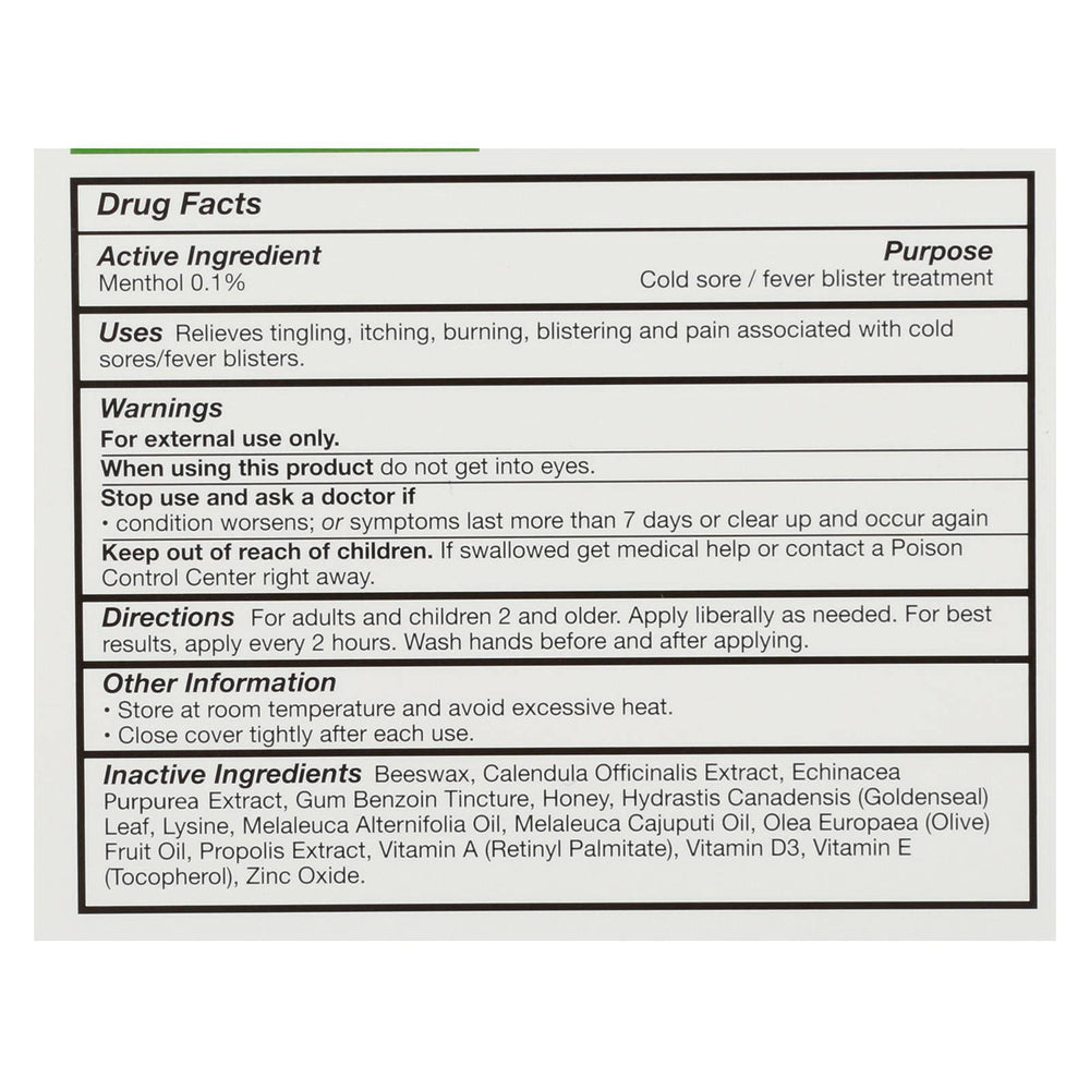 Quantum Lysine+ Ointment packaging with 0.75 oz tube