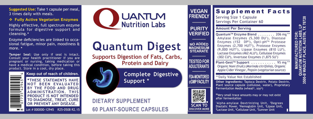 Capsules labeled vegan and vegetarian-friendly