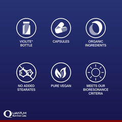 Quantum Nutrition Labs logo on product packaging