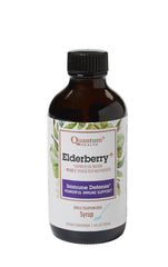 Quantum Elderberry-C Syrup packaging and serving size