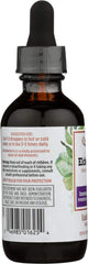 Label of Quantum Elderberry Liquid Extract 2 oz bottle