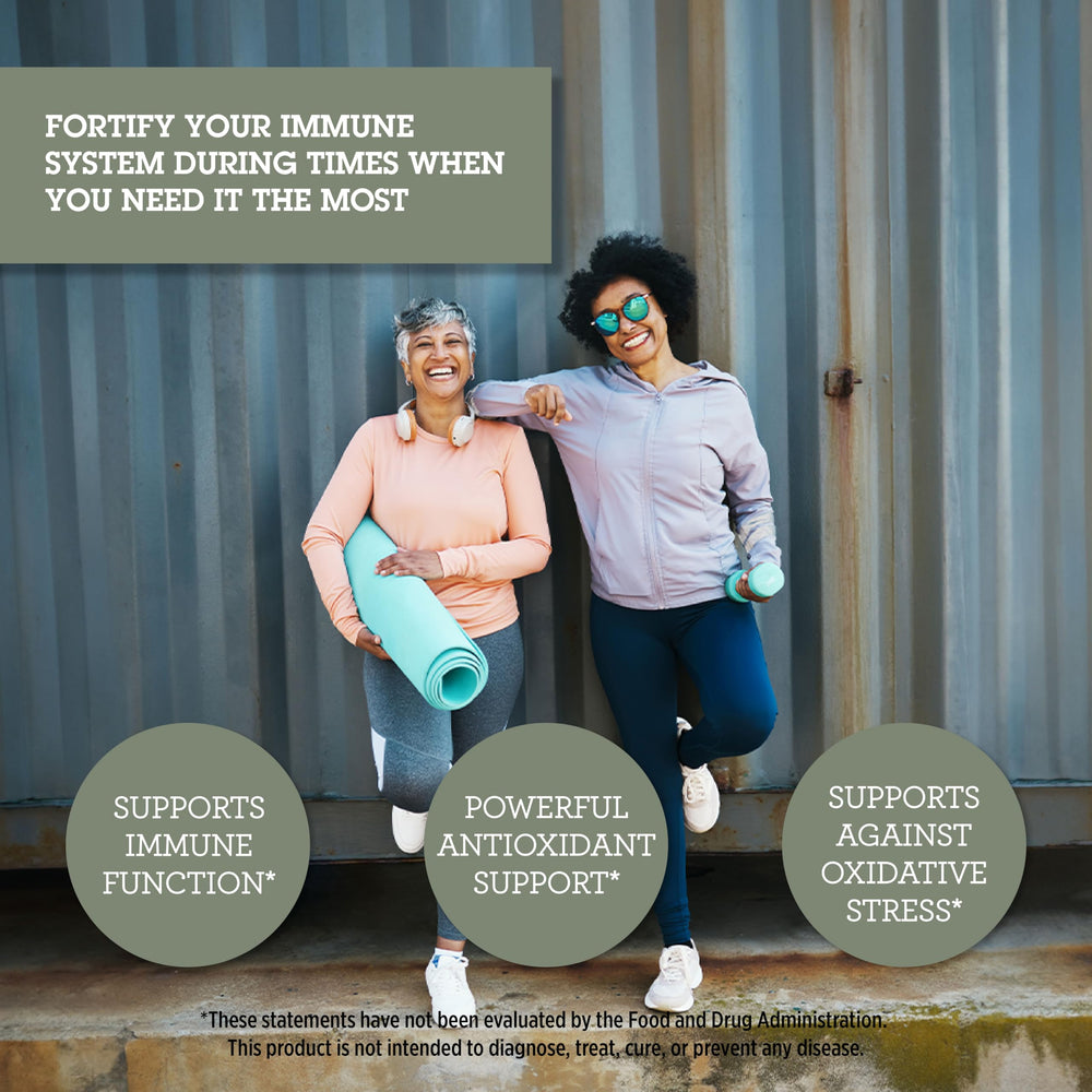 Elderberry immune support product family packaging