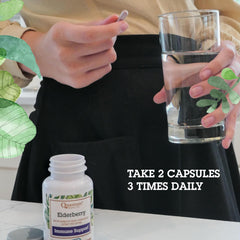 Natural wellness branding and high-quality ingredients