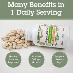 Odorless garlic used in the SuperLysine+ formula
