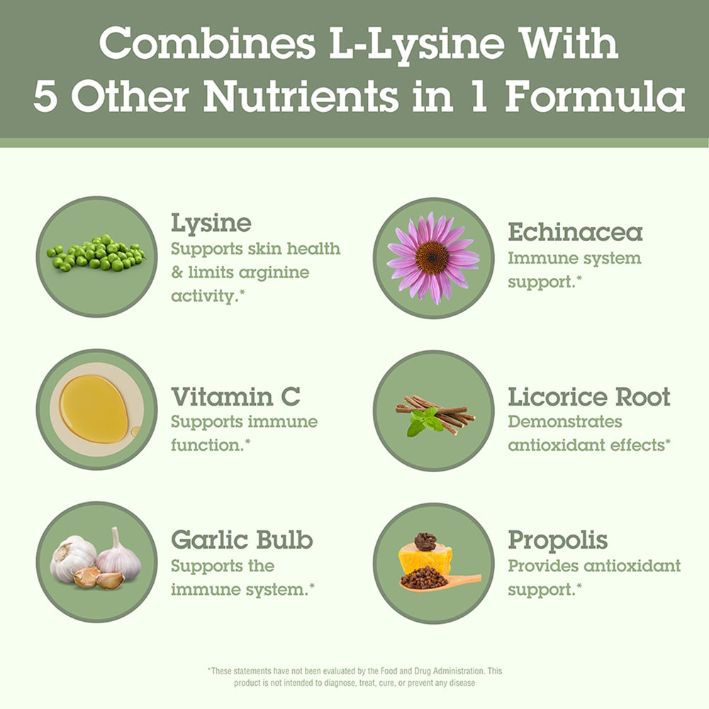 Vitamin C and echinacea components in the immune support formula